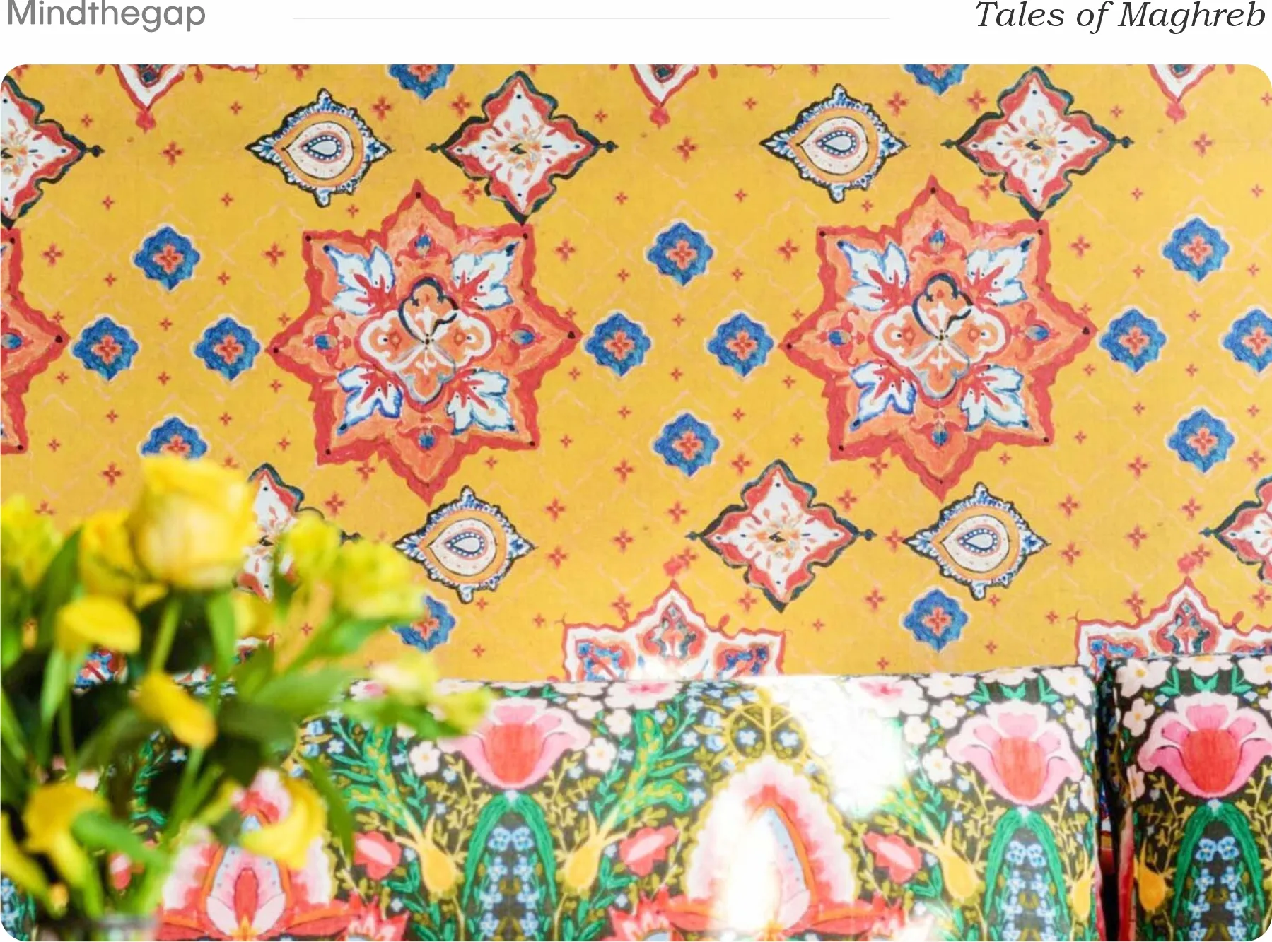 Arabian pattern wallpaper by mindthegap